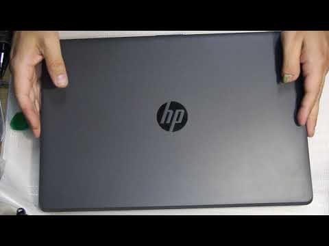 Ноутбук HP 250G6 торохтит вентилятор. Серия 1. Разбираем корпус.