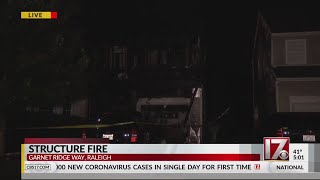 2 displaced after Raleigh house badly damaged in fire