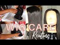 HOW I WASH AND TREAT MY WIG | HOW TO REVIVE A PERUVIAN WIG AT HOME | South African Youtuber