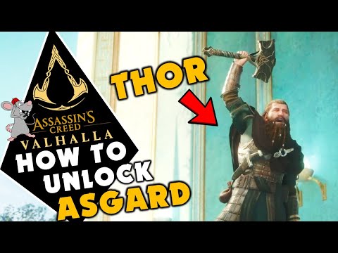 ASSASSINS Creed Valhalla How To Unlock ASGARD Meet Thor Loki And Fight Frost Giants!