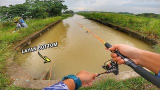 MEMANCING SUNGAI di Kampung & Ini Yang Kami Dapat..