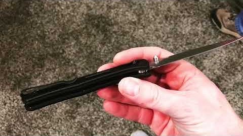 Shot Show Quick Demo Benchmade Fact Folder