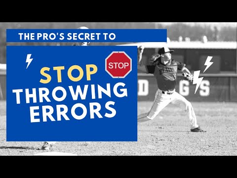 How To Stop Making Throwing Errors In Baseball - If You Always Feel Rushed, This Is For You