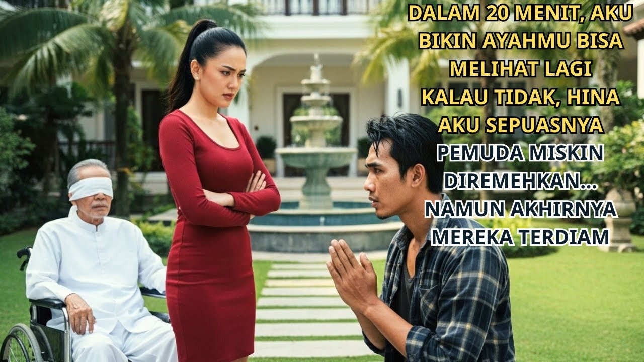 Pemuda Miskin Diremehkan, 20 Menit Sembuhkan Ayahnya—Wanita Kaya Terdiam