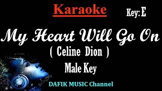 My Heart Will Go On (Karaoke) Celine Dion/ Male Key G#