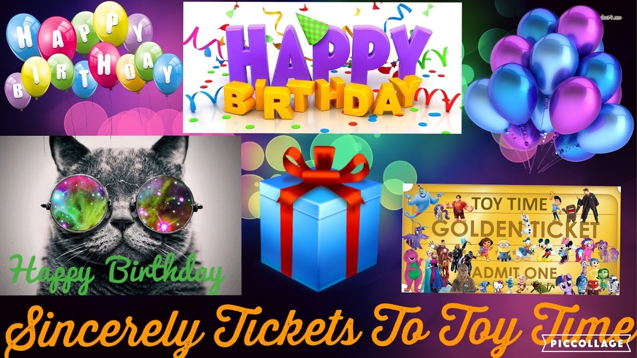 Happy Birthday Amazing Stop Motion from Tickets To Toy Time mcdonalds phone number