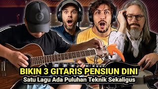 TERBARU‼️BIKIN 3 GITARIS PENSIUN, TEKNIK ALIP BA TA DI LUAR NALAR