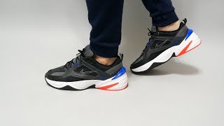 resumen Espectacular detalles Nike M2K Tekno on feet (Dark Grey / Black - Baroque Brown) - YouTube