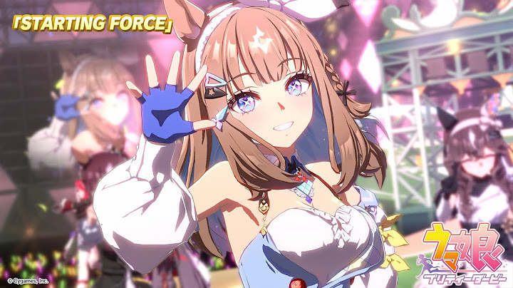 ゲーム【ウマ娘 プリティーダービー】ライブ動画「STARTING FORCE」ショートVer.