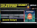 Making DnB using Fox Stevenson Samples + Remix Song [sound design]