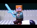 LEGO Minecraft The End Battle Stop Motion Animation Movies 2019 - LEGO Set Brickfilms Compilation!