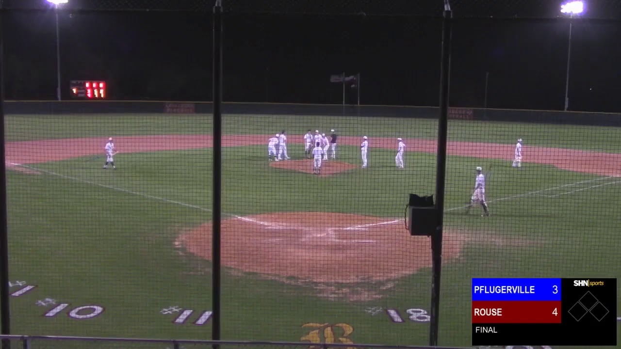 High School Baseball - Pflugerville Panthers vs. Rouse Raiders - 4/16/2019