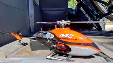 Upgraded the tail motor on my OMP Hobby M2 V2 from the M2 Evo and it has more tail authority.