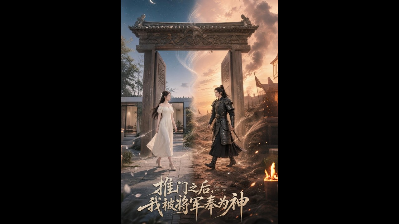 【一口气看完】《推门之后，我被将军奉为神》#短剧 #AI短剧 #逆袭 #drama #爽剧 #鲨鱼先生