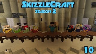 The Great Hall with Headmaster Skizzleman | SkizzleCraft Season 2 | Hogwarts Base | Minecraft | Ep10
