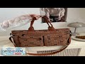 Simple Solid Color Multiple Pockets Shoulder Bag Corduroy Hobo Tote Bag