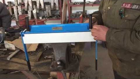 165148 165148 KATSU Sheet Metal Manual Folding Machine 450mm Hand Brake Folder