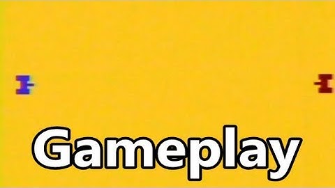 4 Minutes of Combat Atari 2600 Gameplay