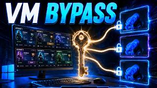 TUTORIAL NEW VM BYPASS - NOW USE 3 VMS WITH THE SAME KEY - VM WIN10 - VM WIN7 AND VM 17 WORKS WIN11