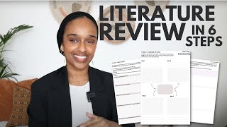 How to write a literature review FAST | EASY stepbystep guide