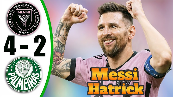 Messi Hat-Trick 💥 Inter Miami vs Palmeiras 4-2- All Goals & Highlights - Club World Cup 2025
