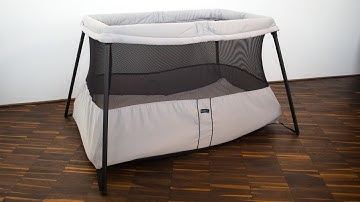 How to set up the BabyBjorn Travel Crib, step by step