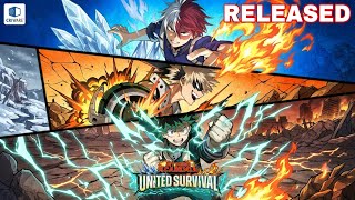 MHA: UNITED SURVIVAL GAMEPLAY NEW RPG GAME FOR ANDROID /iOS 2026  screenshot 5