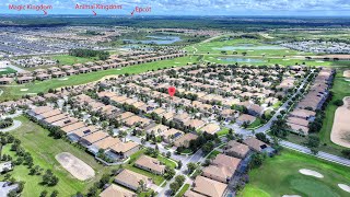 Weather 1311 Gleneagles Ln, Champions Gate, FL Walk-through Video Sky View