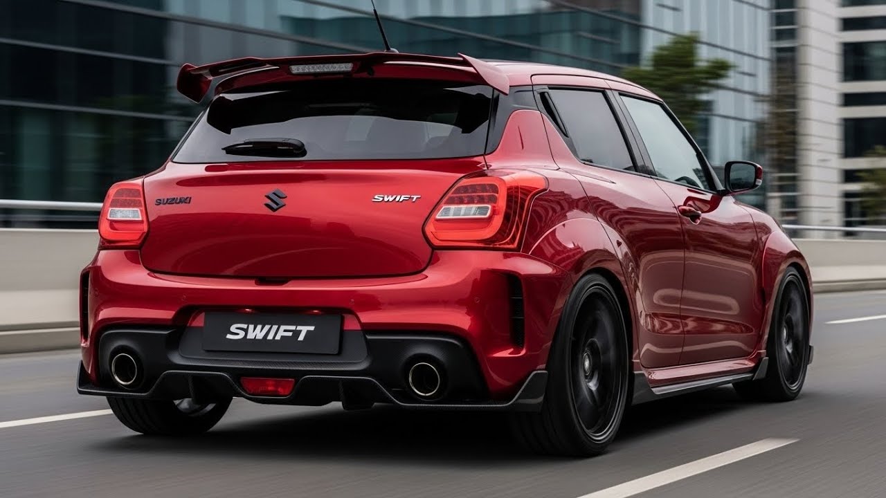 Futuristic POV Driver Experience | Suzuki Swift Sci-Fi Interior Transformation in 4K