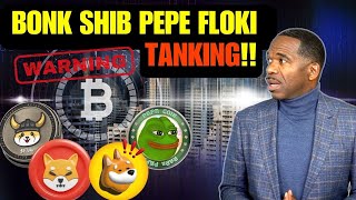 [WARNING] BONK & SHIB TANKING!!...WIF, PEPE & FLOKI are too by STOCK UP! with LARRY JONES 34,786 views 1 month ago 16 minutes