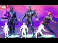 NEW VENOM Fortnite (Eddie Brock & Symbiote) doing all Built-In Emotes, incl. Venom Unleashed Emote!