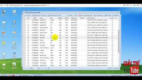 VnEdu.Vn - Hướng dẫn thầy cô sắp xếp, thêm, xóa, sửa học sinh trong lớp  -Youtube