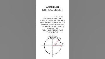 Angular Displacement  - Uniform Circular Motion - Physics 101