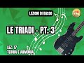 Lezioni di Basso #17 Teoria e Armonia - Esercizi sulle triadi pt.3