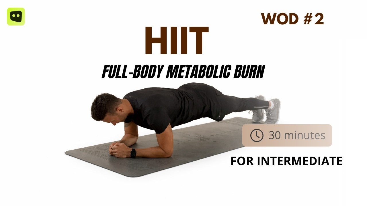Intermediate HIIT Full-Body Metabolic Burn
