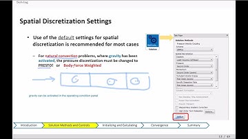 CFD 7-3  Spatial Discretization Settings (Arabic)