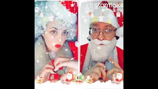 Jingle Bell Rock | Glee Cast duet cover by 💎☢️_Vocalist_☢️💎 and 💎𝕃𝔸𝕃𝕀ℚ𝕌𝔼💎 | Starmaker