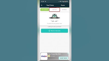 How To Find Active Bus Passes on the Latest Version of Tummoc