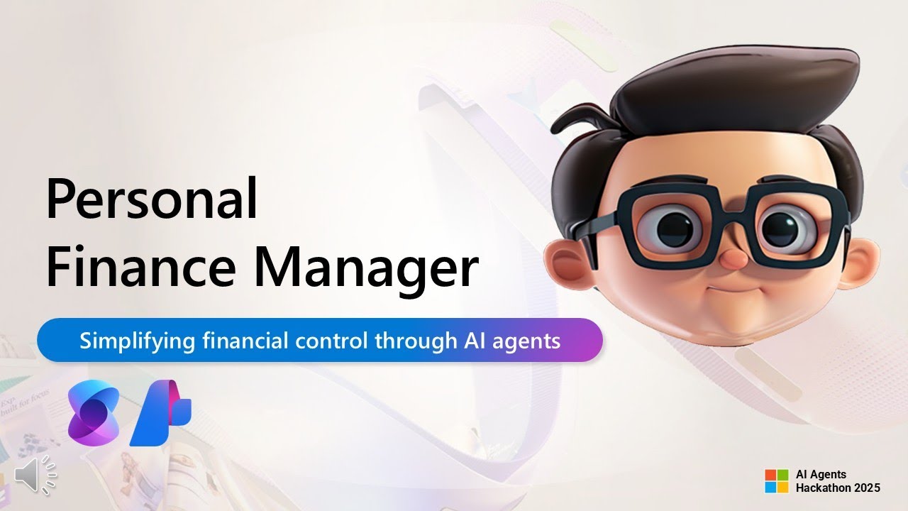 Personal Finance Manager - Microsoft AI Agents Hackathon 2025 - YouTube