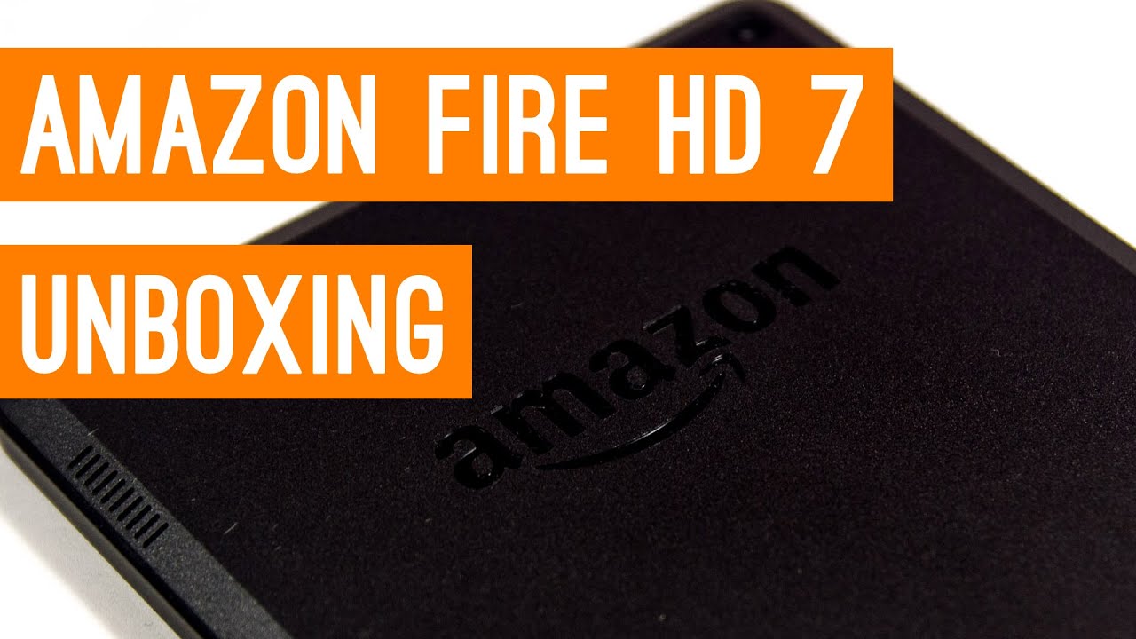 Amazon Fire HD 7 Unboxing and Hands On
