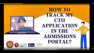 HOW TO TRACK MY CTU APPLICATION IN THE ADMISSIONS PORTAL