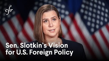 A New Vision for America’s National Security: A Conversation With Senator Slotkin