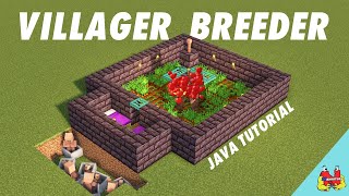 Minecraft - EASY Villager Factory Build Tutorial