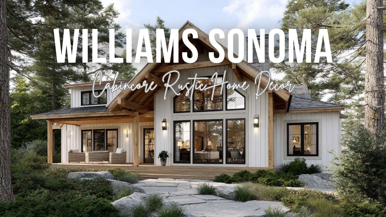 Декор в стиле «кабинкор»: деревенский стиль, вдохновленный уютной кухней и интерьером от Williams...