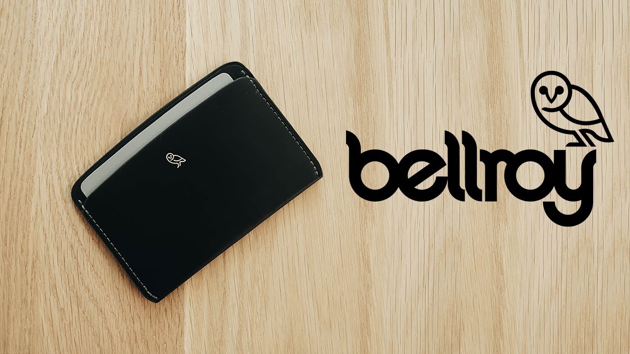 The BEST Minimalist Wallet - Bellroy Card Slip Designers Edition - YouTube