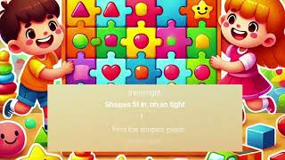 Puzzle Shapes Song! 🧩 Fun Learning for Kids | #ShapesSong #PuzzleFun #preschooleducationalvideos screenshot 3