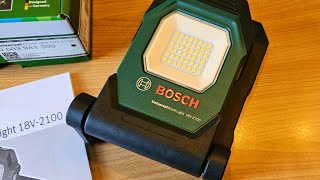 Bosch Universal WorkLight 18V 2100 Net Worth