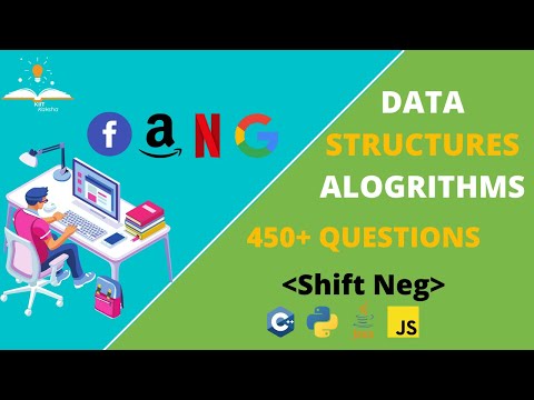 DS & ALGO | ARRAY - Shift All Negative Numbers | PREPARE FOR FAANG
