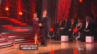 Jennifer Grey and Derek Hough Dancing with the stars WK 7 tango