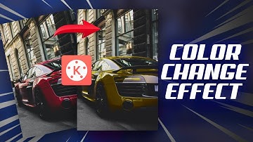 Easy Car color change effect - Kinemaster Tutorial 🔥
